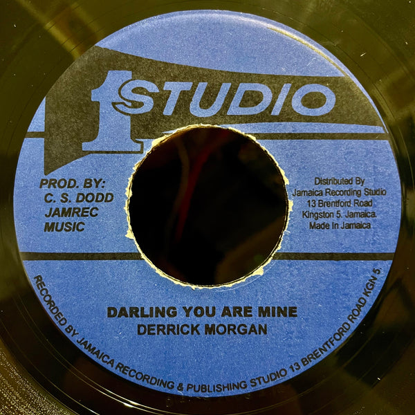 THE BASSIES / DERRICK MORGAN [Checking Out / Darling You're Mine]