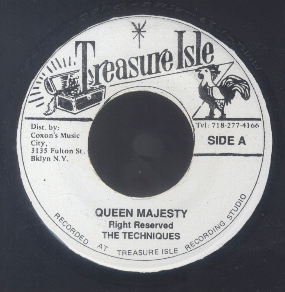 THE TECHNIQUES / TOMMY MCOOK & SUPERSONICS [Queen Majesty / Mabrook Wailing]