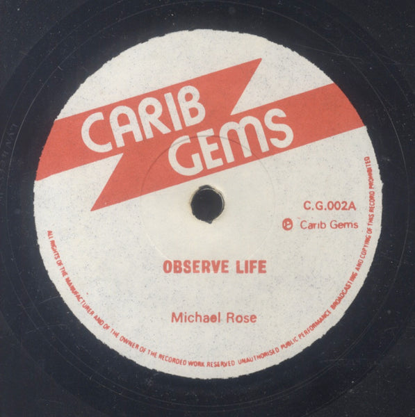 MICHAEL ROSE [Observe Life]