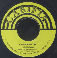 LLOYD ROBINSON WITH THE BRONCO INC / C COOPER WITH THE BRONCO INC [Regal Reggay / Keyboard Reggay]