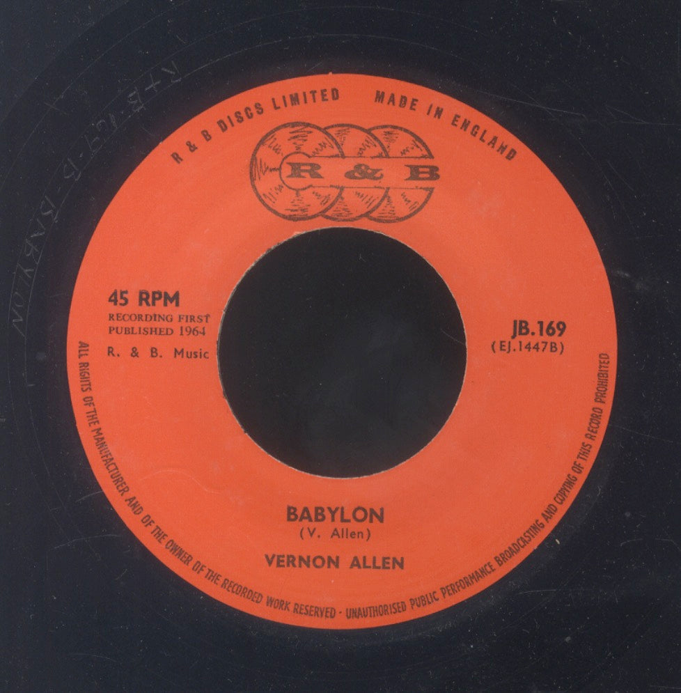 VERNON ALLEN [Babylon / Far I Come]