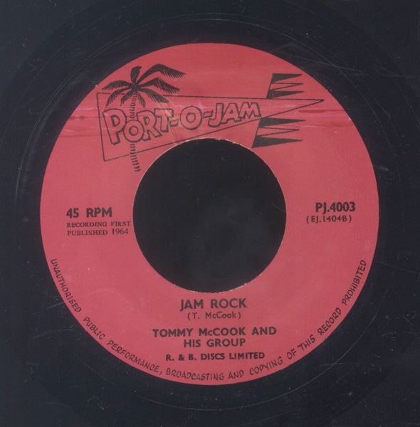 TOMMY MCCOOK AND HIS GROUP [Exodus / Jam Rock]