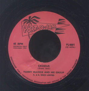 TOMMY MCCOOK AND HIS GROUP [Exodus / Jam Rock]