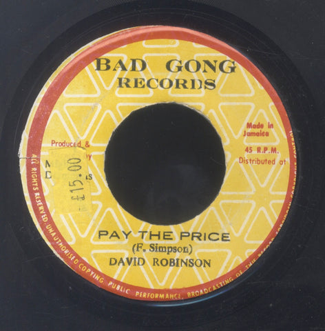 DAVE ROBINSON [Pay The Price]