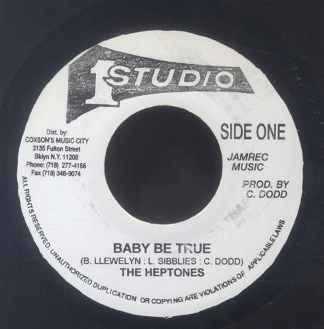 THE HEPTONES [Baby Be True]