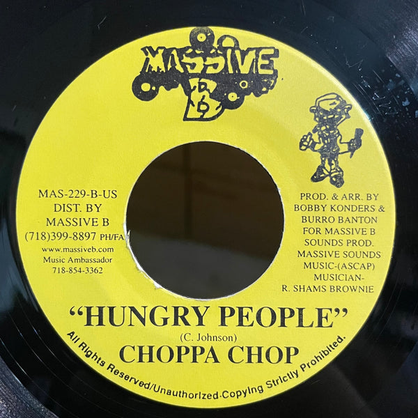 ELEPHANT MAN / CHOPPA CHOP [Wangsta An Wannabees / Hungry People]