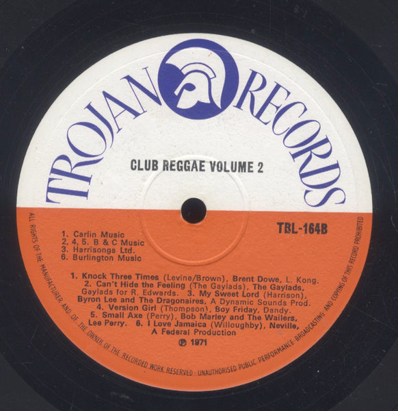 V.A.  (ERIC DONALDOSON. BOB MARLEY..) [Club Reggae Vol 2]