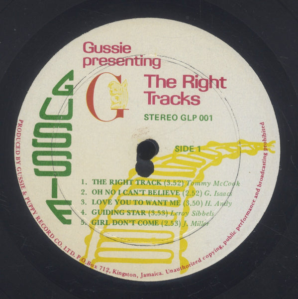 V. A. [Gussie Presentings Right Tracks]