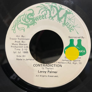 LEROY PALMER [Contradiction / Jump Reggae Music]