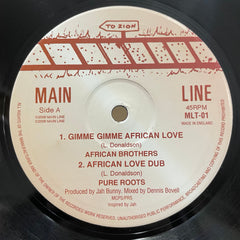 AFRICAN BROTHERS / ROBERT EMMANUEL [Gimme Gimme African Love / You Can't Push I Over]