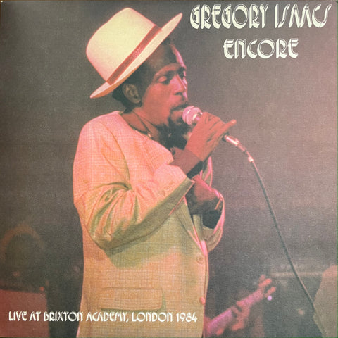 GREGORY ISAACS [Live At Brixton Academy, London 1984]