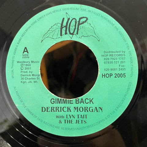 DERRICK MORGAN / AUSTIN FAITHFUL [Gimmie Back / I'm In A Rocking Mood]