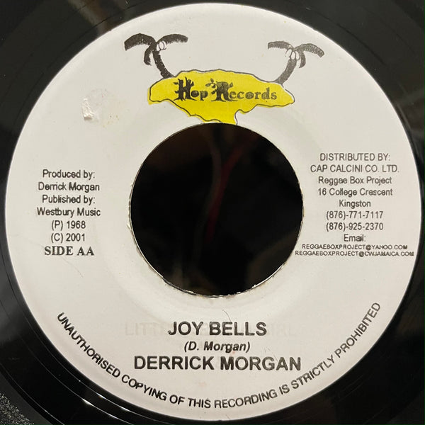 DERRICK MORGAN & PATSY / DERRICK MORGAN [Oh Shirley / Joy Bells]