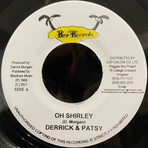 DERRICK MORGAN & PATSY / DERRICK MORGAN [Oh Shirley / Joy Bells]