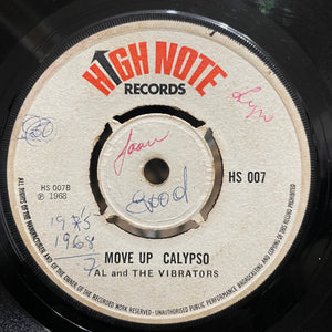 AL & THE VIBRATORS  / PATSY [Move Up Calypso / Fire In Your Wire]