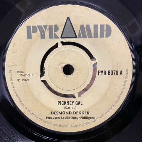 DESMOND DEKKER [Pickney Gal / Generosity]