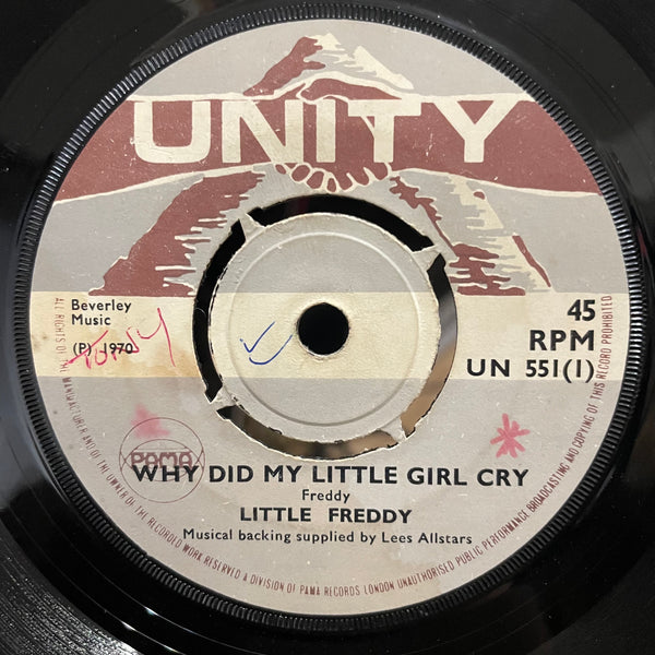 PETER AUSTIN / LITTLE FREDDY  [Change Partners / Why Did My Little Girl Cry ]