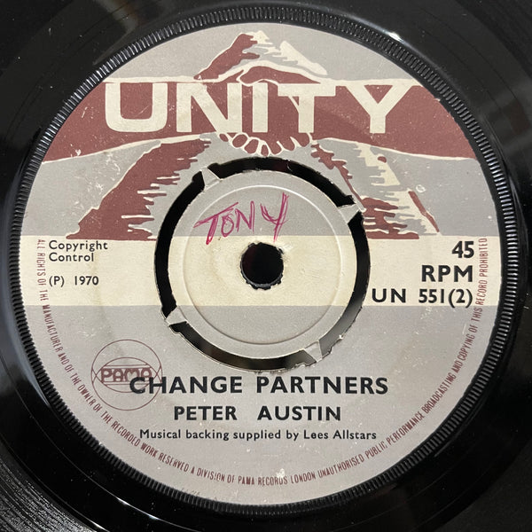 PETER AUSTIN / LITTLE FREDDY  [Change Partners / Why Did My Little Girl Cry ]