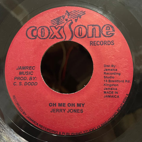 JERRY JONES / JACKIE MITTOO [Oh Me Oh My / Gold Mine]