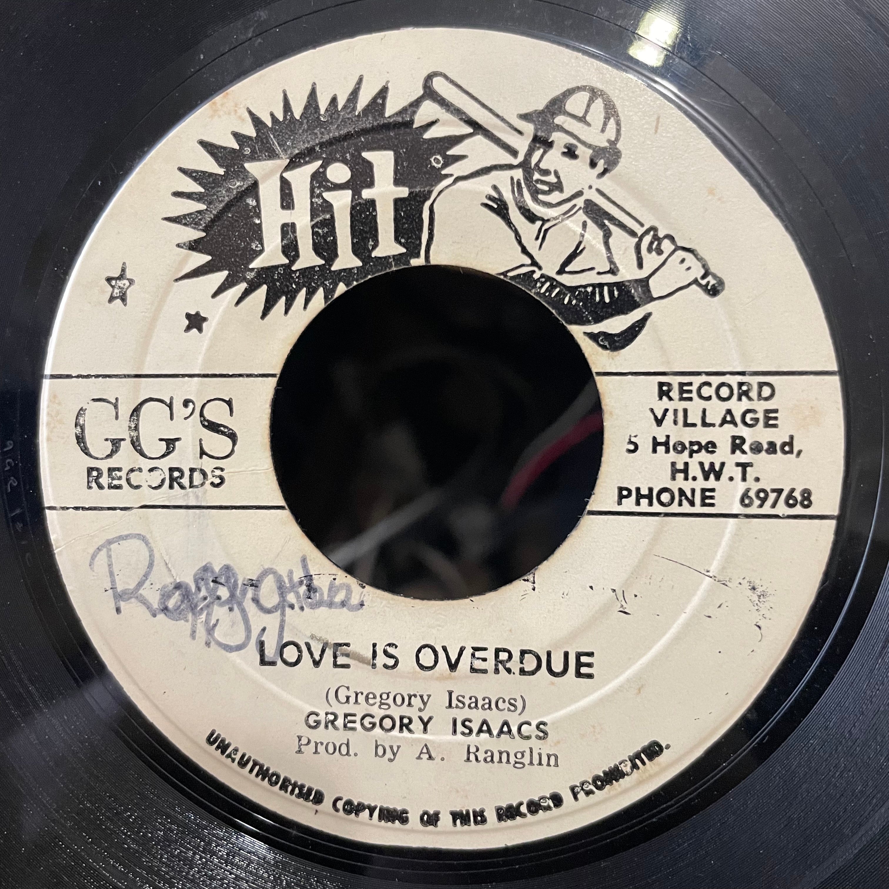 GREGORY ISAACS [Love Is Over Due]