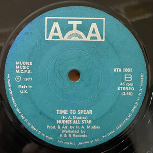 MUDIES ALL STARS / SID WILLIAMS [Time To Spear / Don't Play Your Rock N Roll]