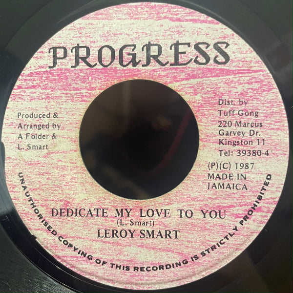 LEROY SMART [Dedicate My Love To You]