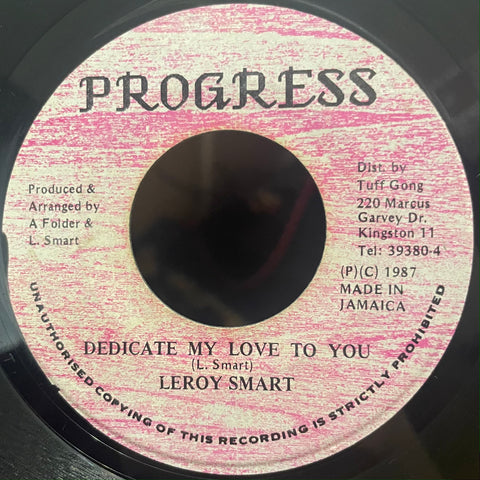 LEROY SMART [Dedicate My Love To You]