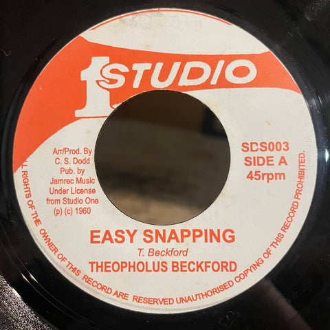 THEOPHILUS BECKFORD / THE GAYLADS [Easy Snapping / Slipping & Sliding]