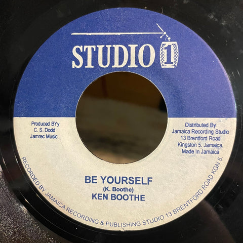 KEN BOOTHE / SOUND DIMENSION [Be Yourself / Rahtid]