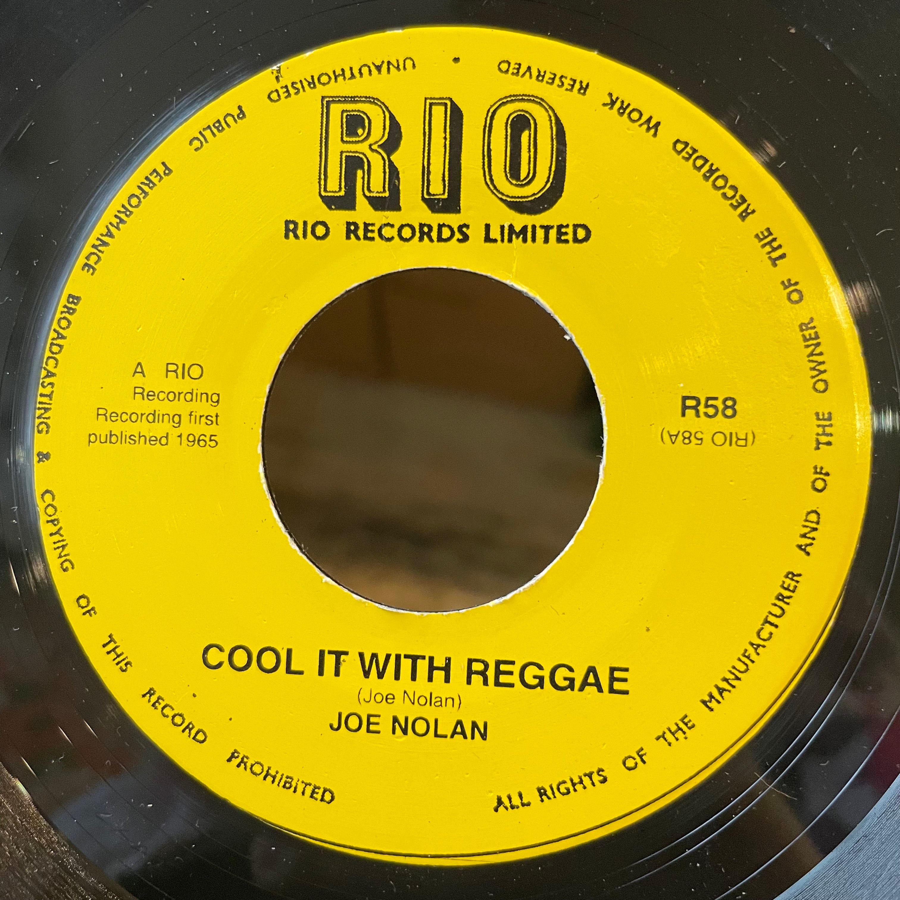 JOE NOLAN / THE GAYSETTERS [Cool It With Reggae / One Look]