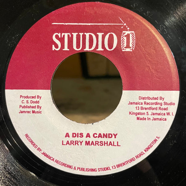 LARRY MARSHALL [Stop Your Crying / A Dis A Candy]