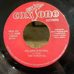 THE TONNETS / THE SOUL VENDORS [I'll Give It To You / Soul Limbo]