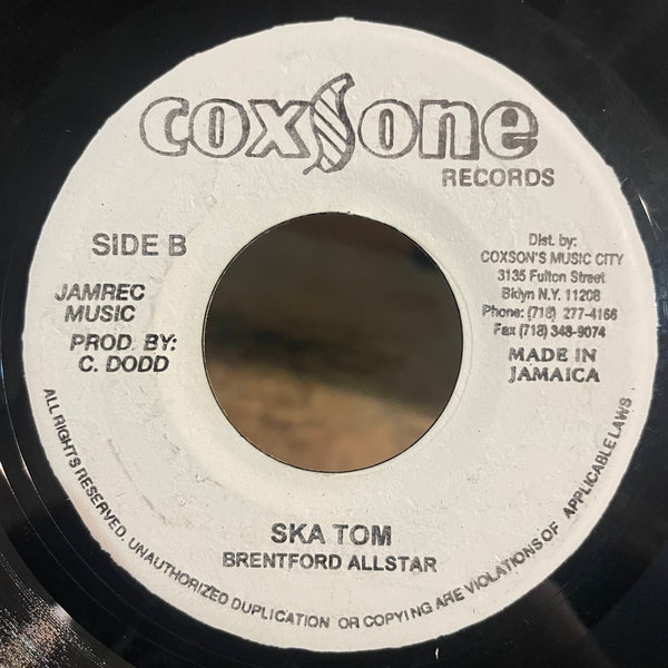 THE SKATALITES / BRENTFORD ALL STAR [King Solomon / Ska Tom]