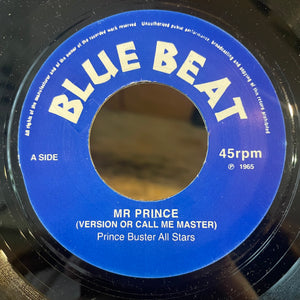 PRINCE BUSTER ALL STARS [Mr Prince (Version Or Call Me Master) / 7 Wonders Of The World]