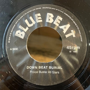 PRINCE BUSTER ALL STARS [Down Beat Burial / Super Charge]