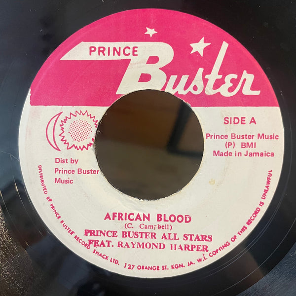 RAYMOND HARPER / PRINCE BUSTER [African Blood / Sounds & Pressure]