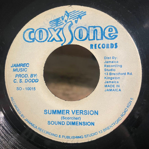 KEN BOOTHE / SOUND DIMENSION [My Heart Is Gone / Summer Version]