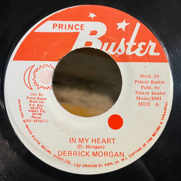 PRINCE BUSTER & THE ALL STARS / DERRICK MORGAN  [Kingston 13 / In My Heart ]