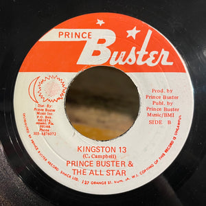 PRINCE BUSTER & THE ALL STARS / DERRICK MORGAN  [Kingston 13 / In My Heart ]