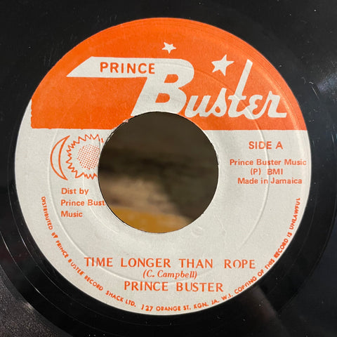 PRINCE BUSTER [Time Longer Than Rope / Believe Kill & Bilieve Cure]