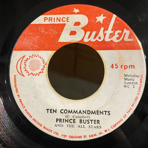 PRINCE BUSTER [Ten Commandoments / Pharaoh House Crash]