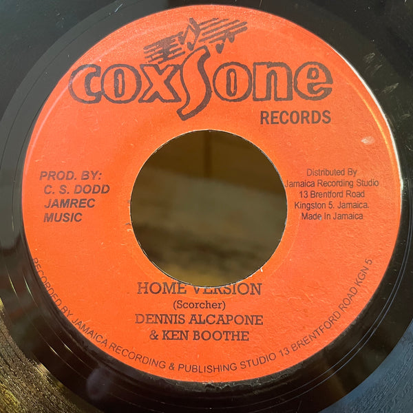 DENNIS ALCAPONE & KEN BOOTHE / SOUND DIMENSION [Home Version / Babylon Rock]