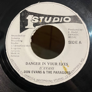 DON EVANS & THE PARAGONS [Danger In Your Eyes]