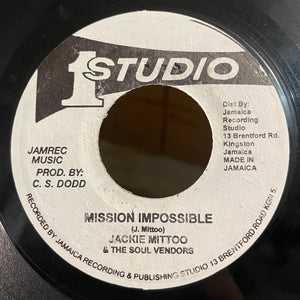 JACKIE MITTOO / THE ACTIONS [Mission Impossible / Giddap]