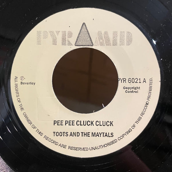 MAYTALS / BEVERLEYS ALL STARS [Pee Pee Cluck Cluck / The Monster]