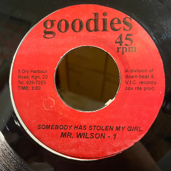 MR WILSON ( DELROY WILSON ) [Somebody Has Stolen My Girl 1/ 2]