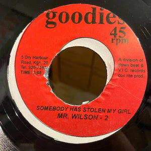 MR WILSON ( DELROY WILSON ) [Somebody Has Stolen My Girl 1/ 2]