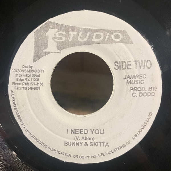 MONTY & ROY / BUNNY & SKITTA [Jenny / I Need You]