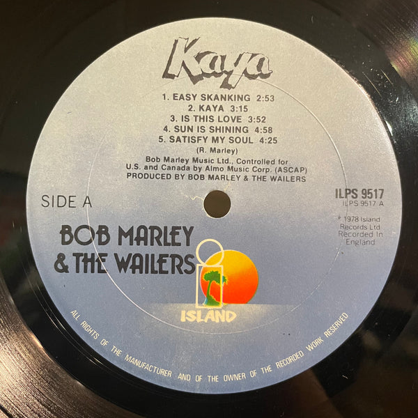 BOB MARLEY & THE WAILERS [Kaya]