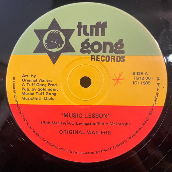 THE ORIGINAL WAILERS [Music Lesson / Nice Time]